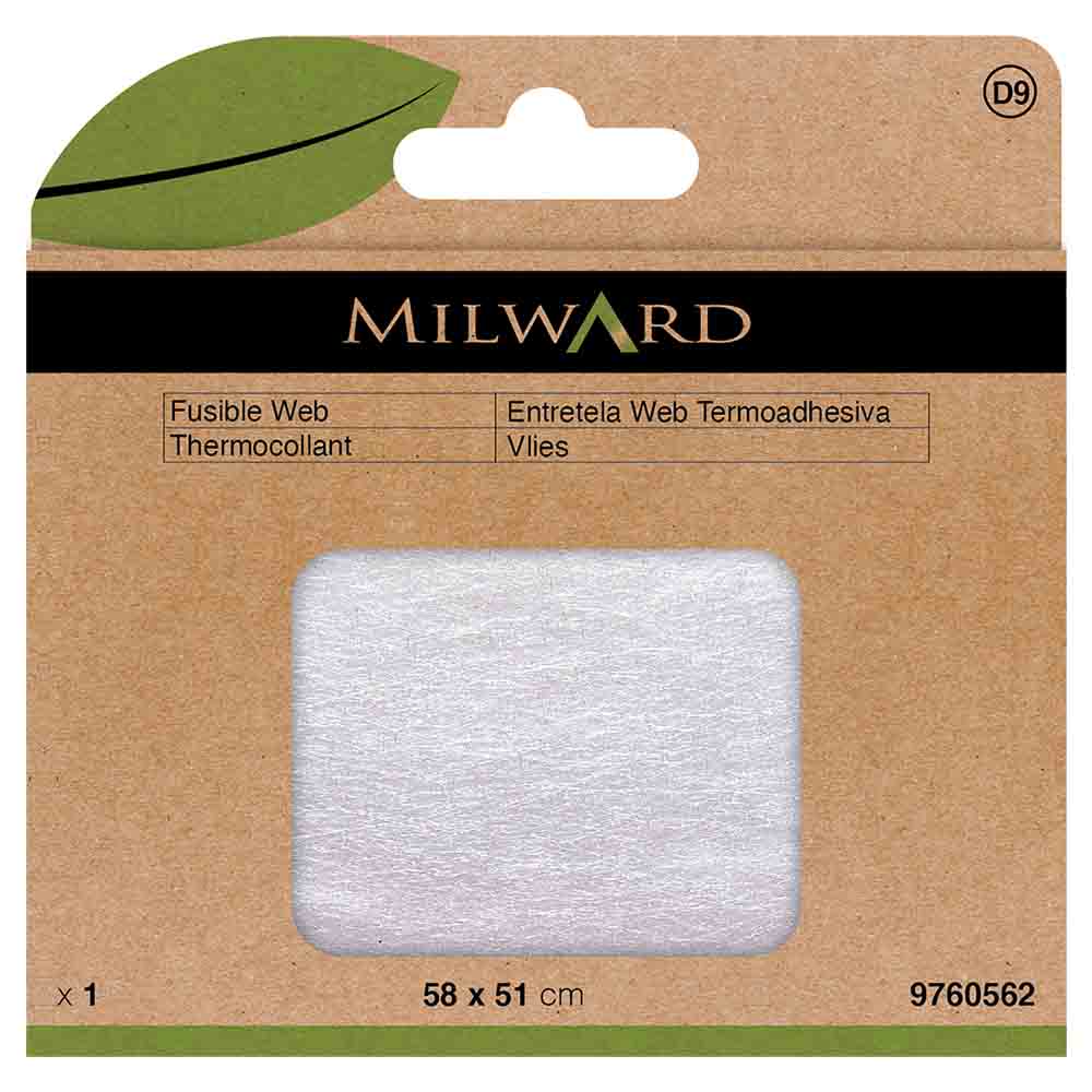 Milward Zoomvlies opstrijkbaar 58x51cm - 5st
