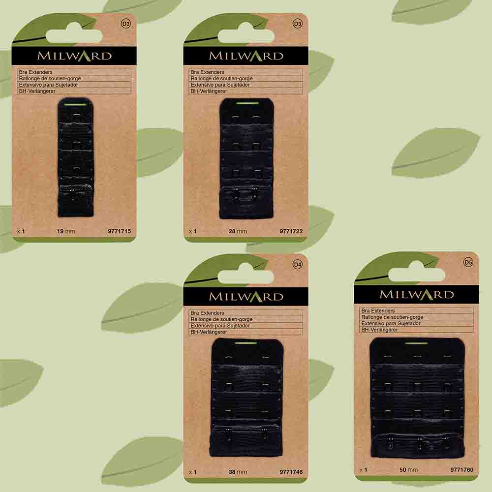 Milward BH-verlengstuk zwart -5st