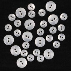 Milward Knopen wit - 5x30st