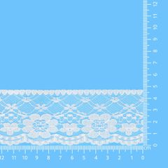 Lace trim nylon 50mm - 25m - 009