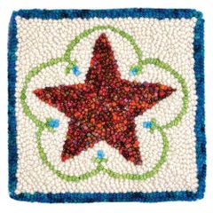 Oxford Punch needle kit star 61x61cm - 1pc