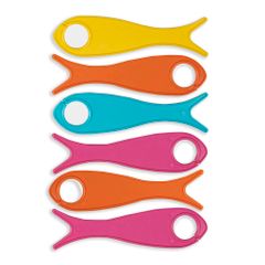 Pony Yarn bobbins fish - 1x6-10pcs