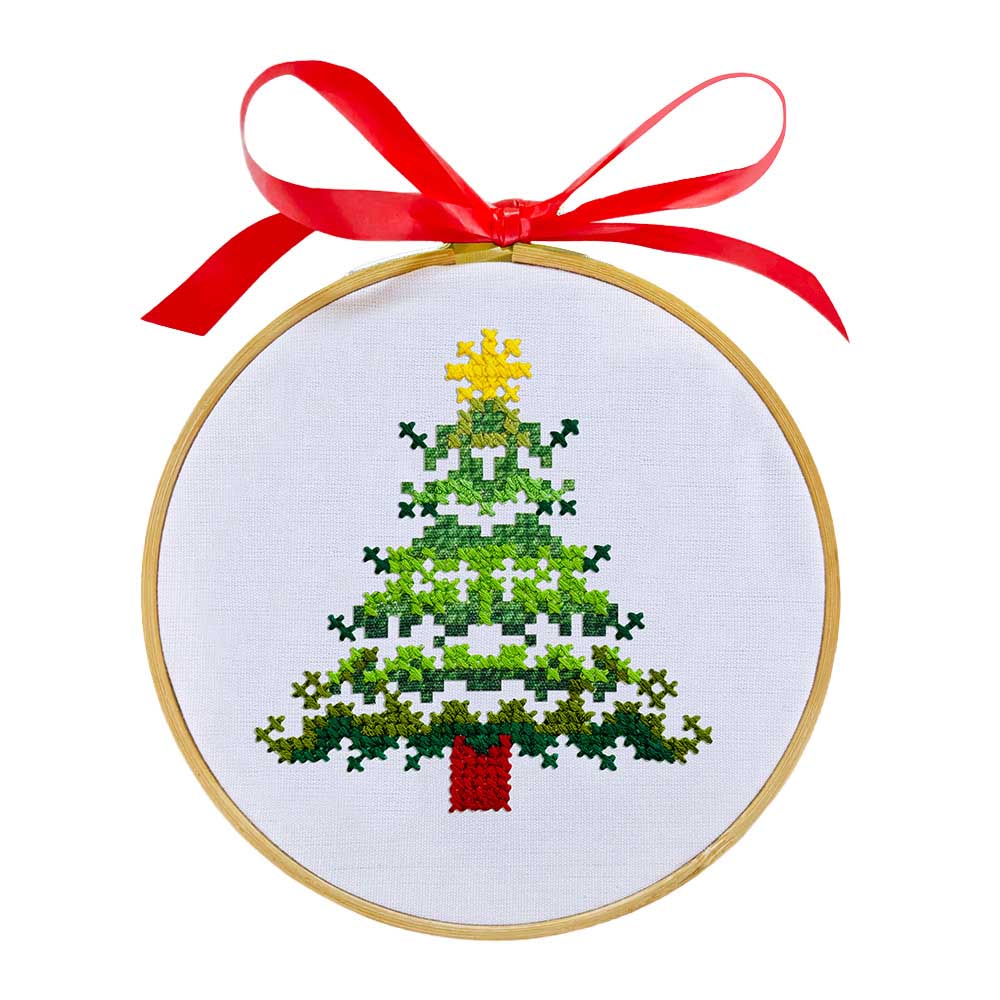 Pony Only Mini Cross stitch kit Christmas collection - 1pc