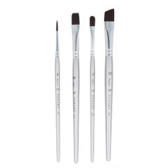 Pan Art Brush set synthetic no.06-12 - multimedia - 1x4pcs