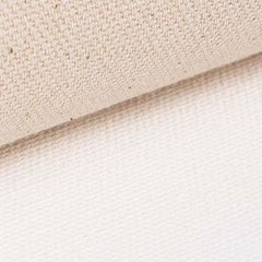 Pan Art Canvas panel cotton - white - 1pc