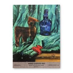 Pan Art Canvas Malbl. schwrz-weiß-br. 22-30cm - 10B - 1Stk