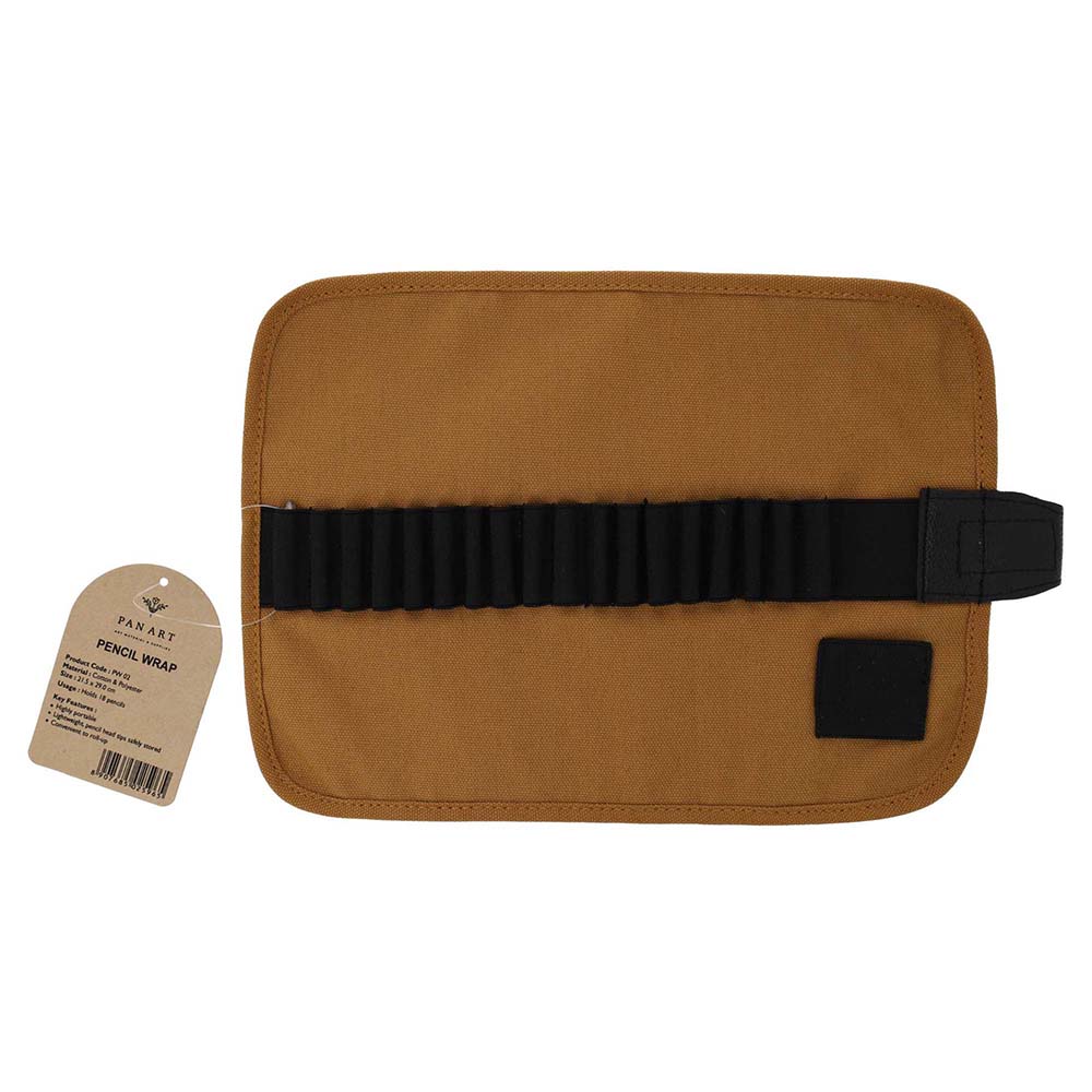 Pan Art Roletui potloden 18 vakken leeg 21.5x29cm - 1st