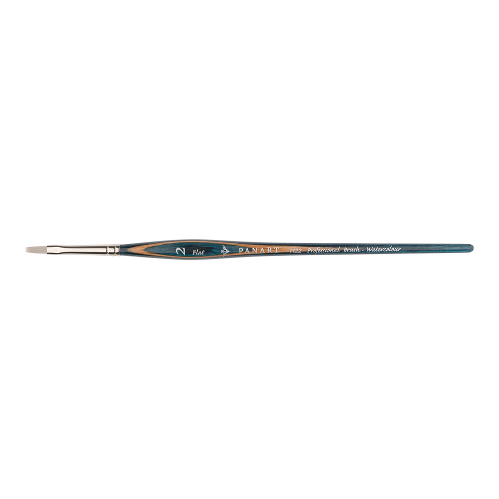 Pan Art Penseel synthetisch plat - aquarel - 1st