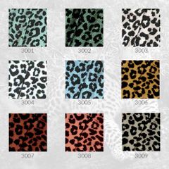 Oaki Doki Jersey biaisband luipaard print 20mm - 5x3m