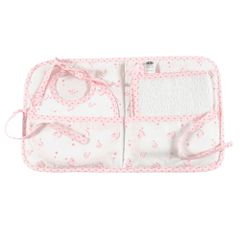 DMC Baby Stars Set Lätzchen Handtuch 18x22cm rosa - 1Stk