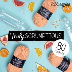 Scheepjes Truly Scrumptious ast. 5x100g - 80 kleuren - 1st