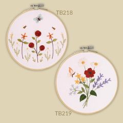 DMC Borduurkit bloemen 14,5cm - 1st