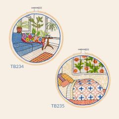 DMC Borduurkit kamers 14,5cm - 1st