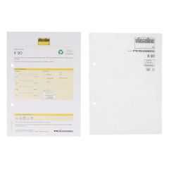 Vlieseline Sample sew-in wadding R80 white - 1pc