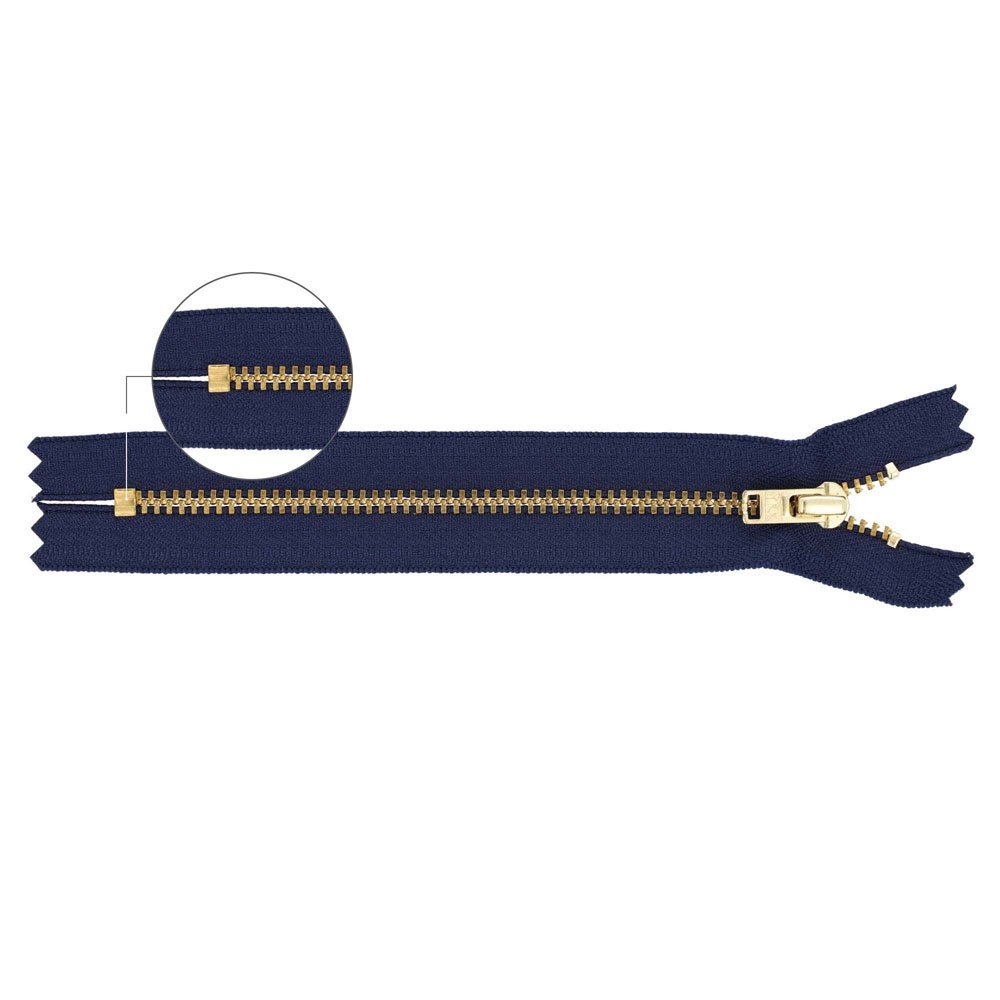 YKK YZiP Trousers zippers closed-end no.3 18cm go. bras -058
