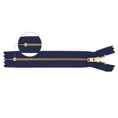 YKK YZiP Trousers zippers closed-end no.3 20cm golden brass