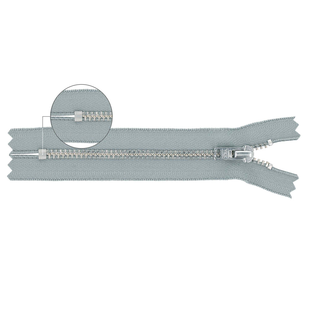 YKK YZiP Trousers zippers closed-end no.3 15cm silver