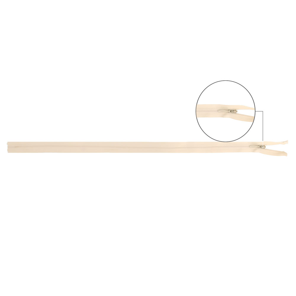 YKK Blinde rits niet-deelbaar nr.3 60cm
