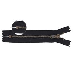 YKK YZiP Trousers zippers closed-end no.3 15cm antique brass