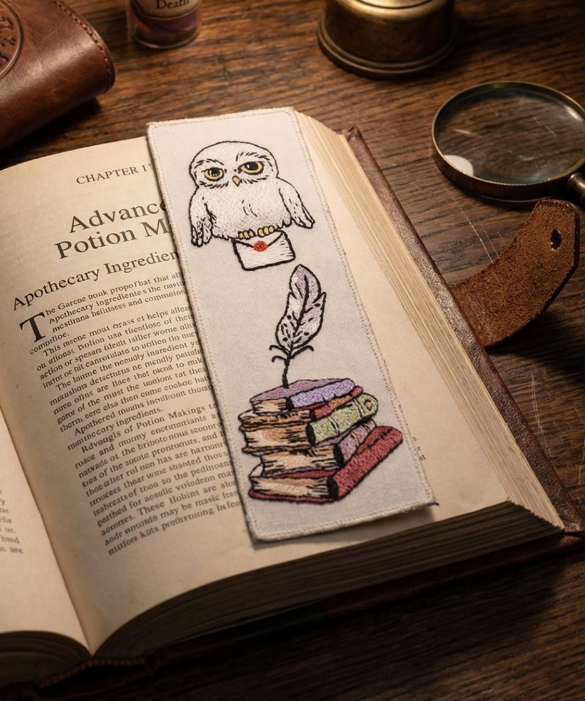 Borduurkit boekenleggers